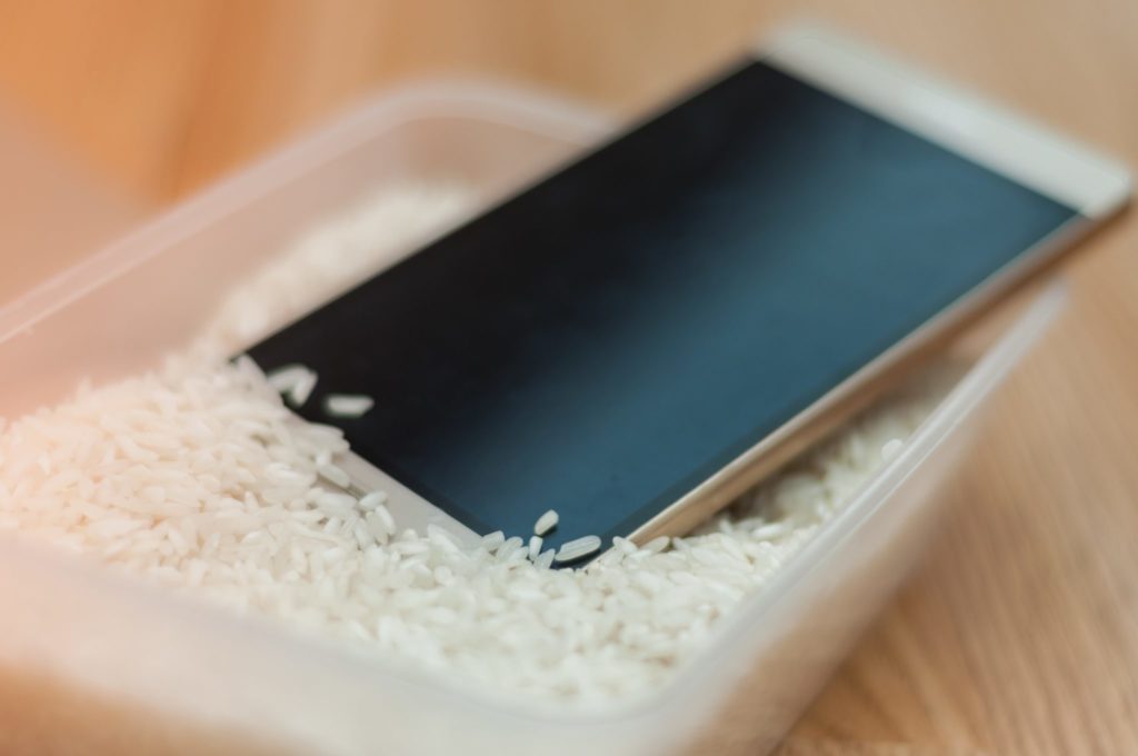 iphone no arroz funciona?